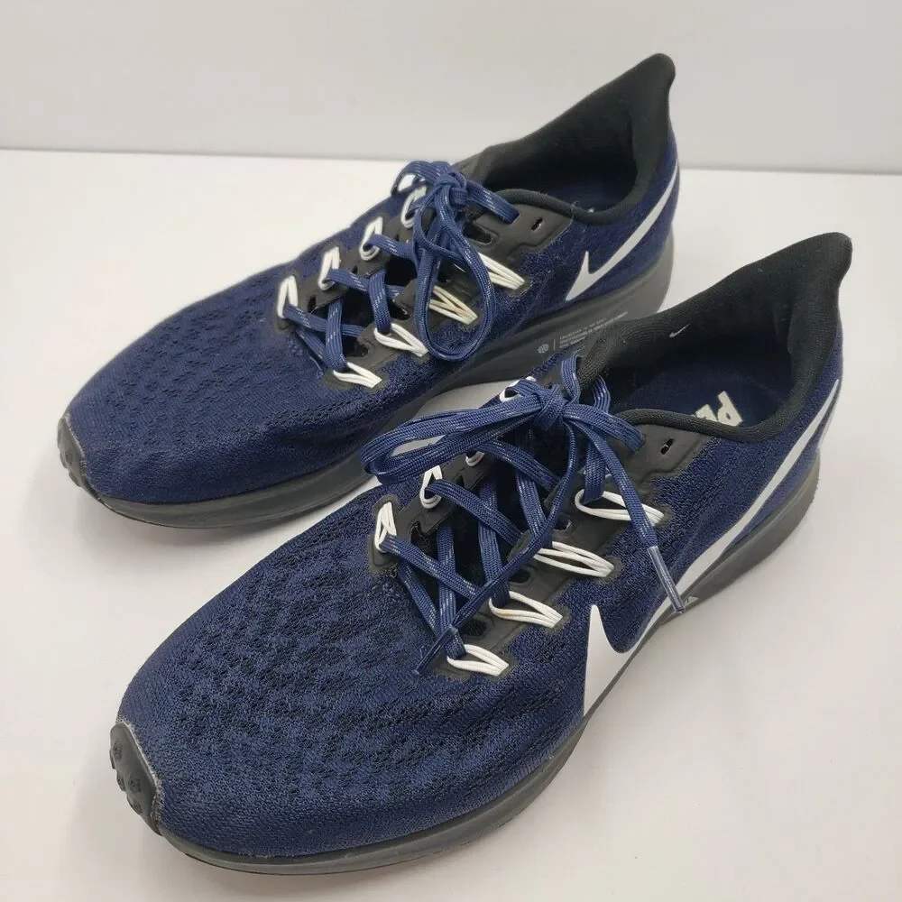 Nike Air Zoom Pegasus 36 Penn State Mens Size 10 Navy Blue White Nittany Lions